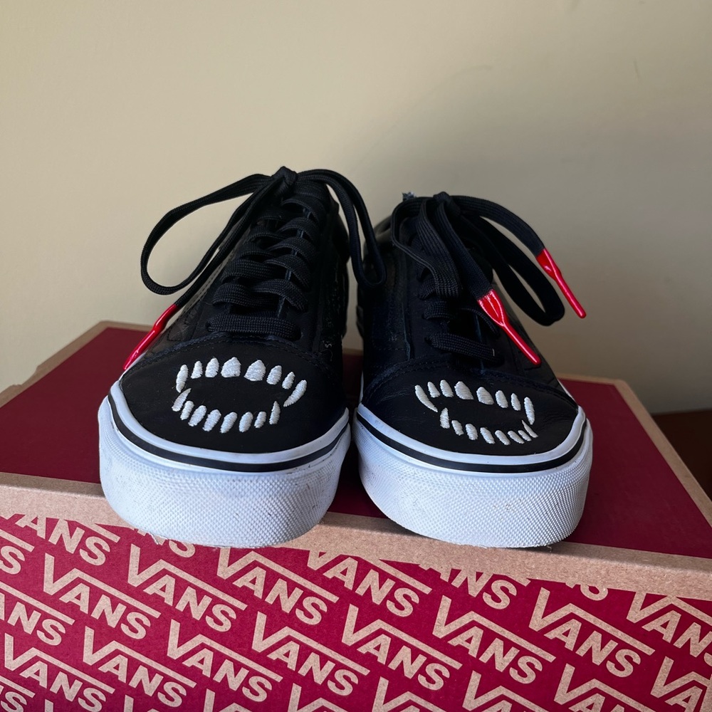 Vans, boys sized 4.5, worn once.